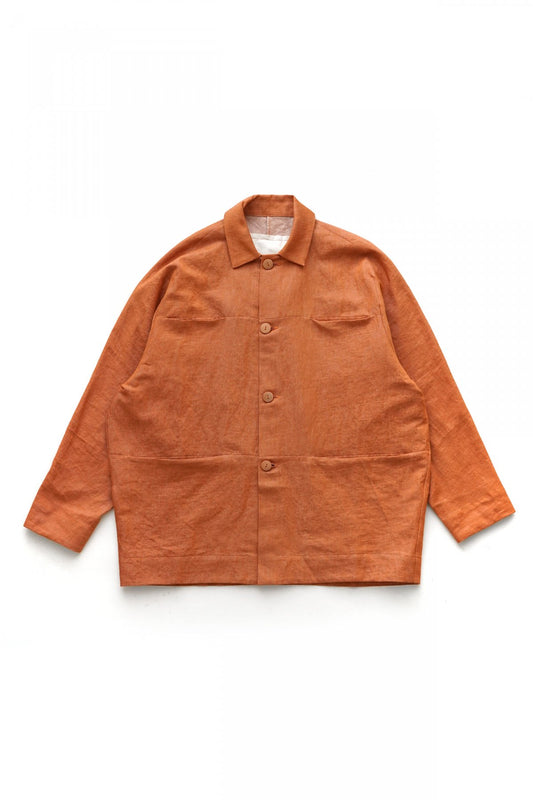 toogood - THE FARRIER JACKET - LINEN COTTON DRILL - CRAY