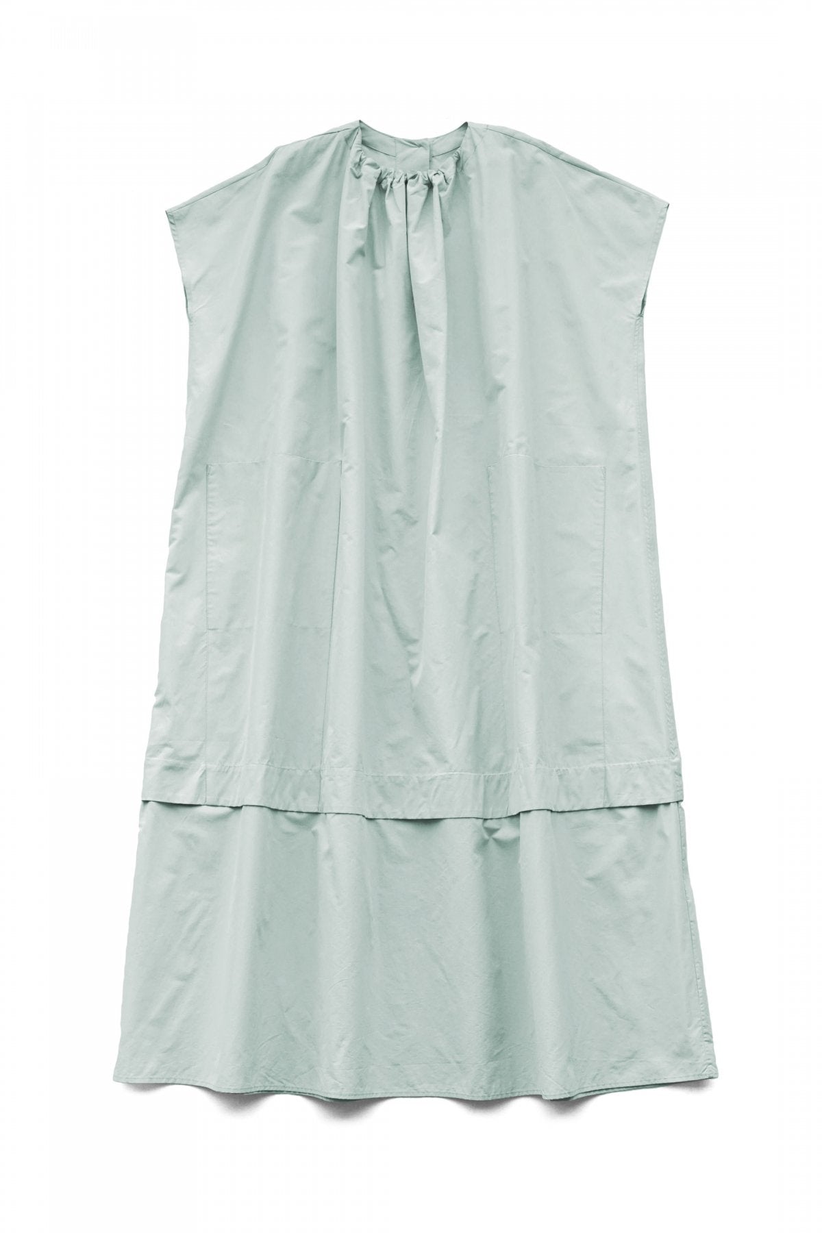 toogood for woman - THE POET DRESS - WASHED COTTON SILK - CELADON