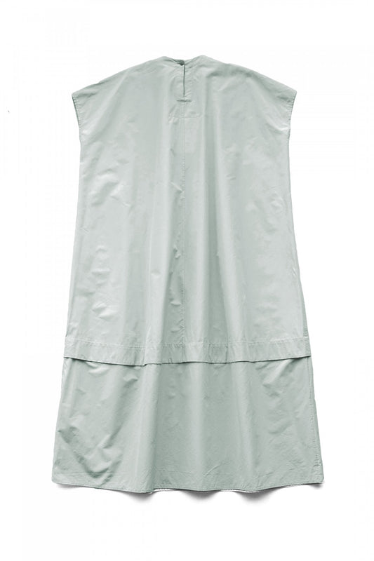 toogood for woman - THE POET DRESS - WASHED COTTON SILK - CELADON