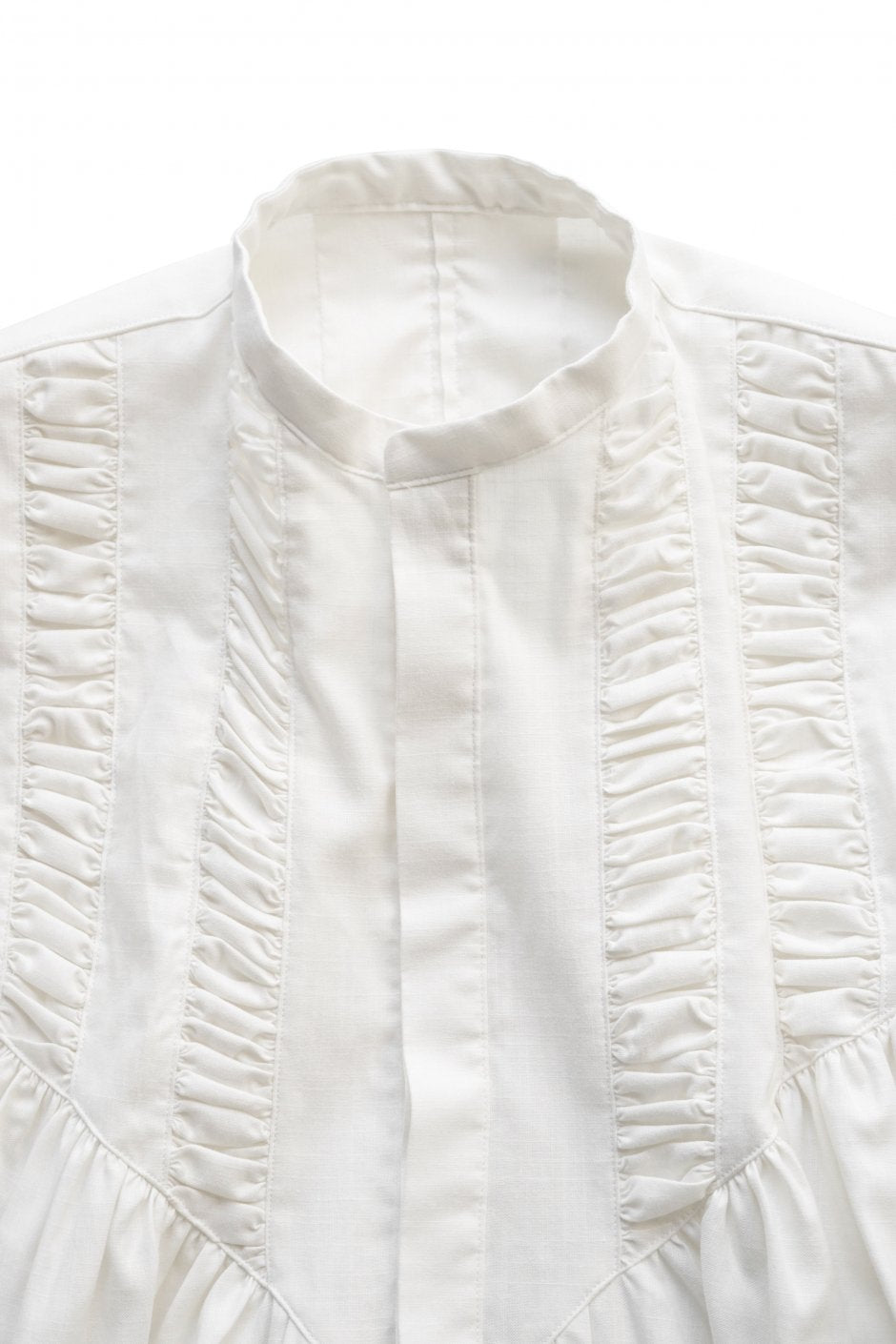 WRYHT - PLEATED NIGHT TOPS - NATURAL