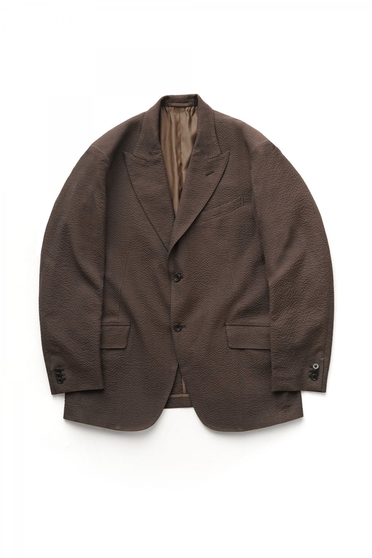 OLD JOE - SINGLE-BREASTED JUBILEE JACKET - ESPRESSO