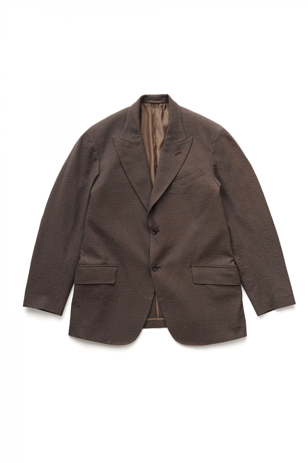 OLD JOE - SINGLE-BREASTED JUBILEE JACKET - ESPRESSO