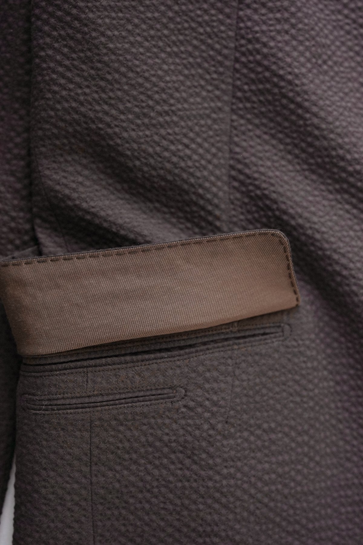 OLD JOE - SINGLE-BREASTED JUBILEE JACKET - ESPRESSO