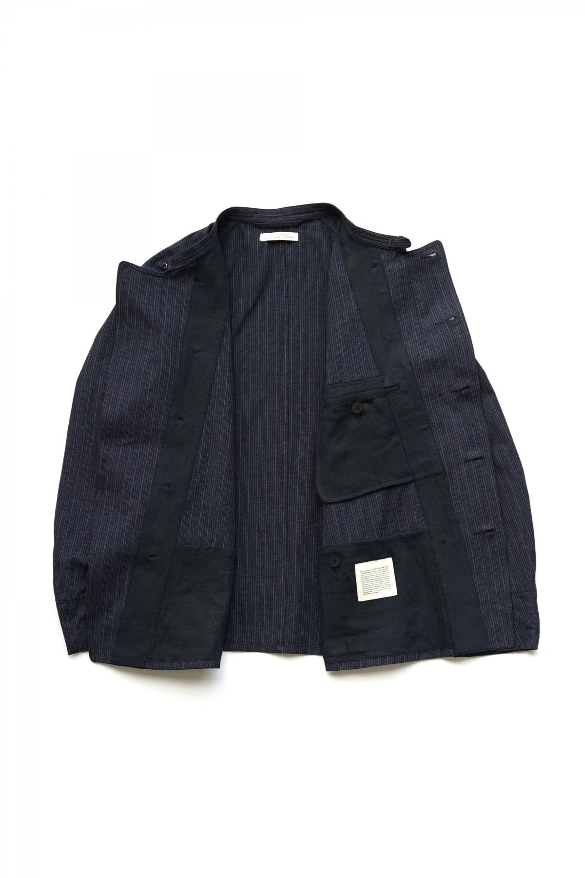 OLD JOE - STAND COLLAR MECHANIC JACKET - JASPE STRIPE