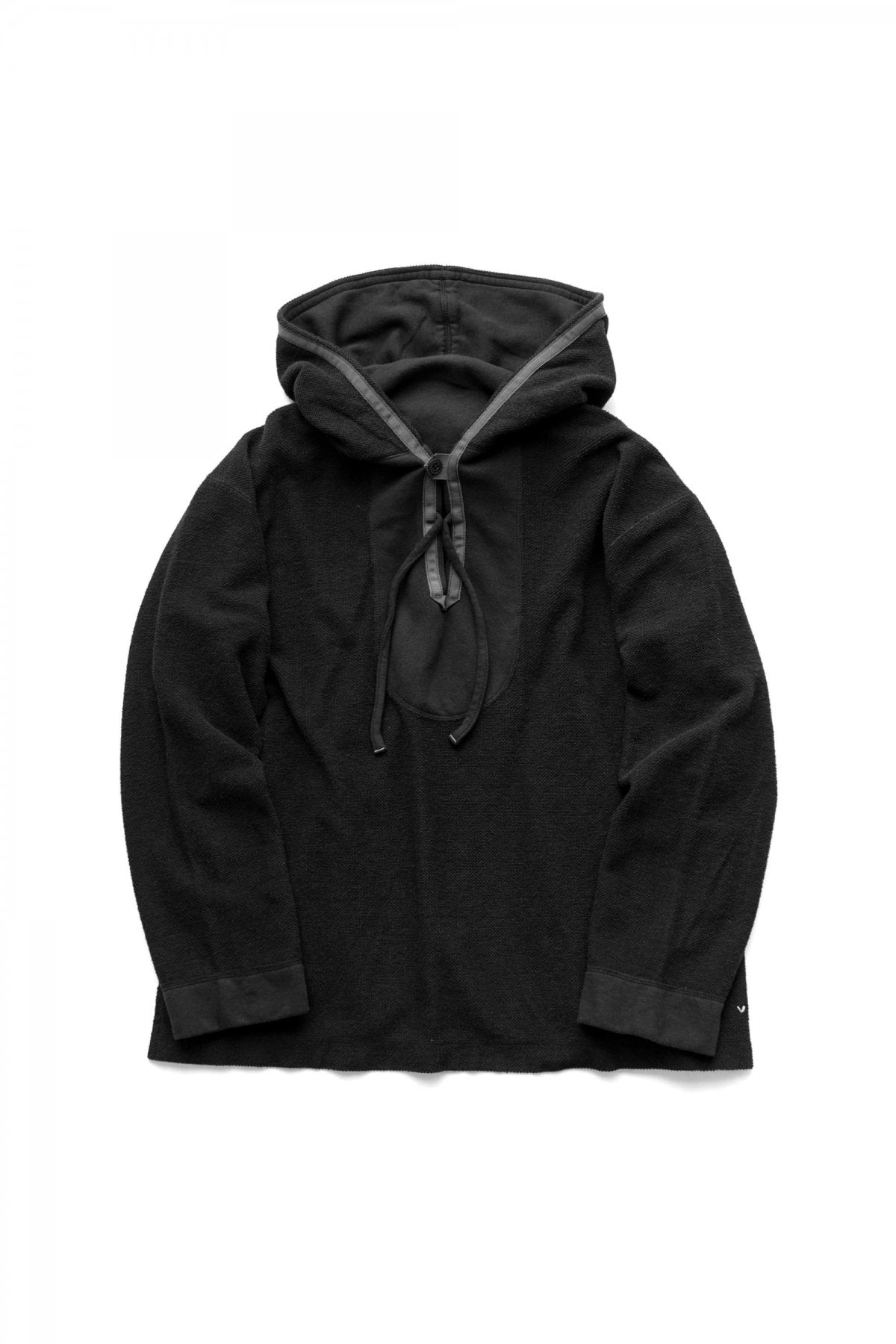 Porter Classic - SUMMER PILE PARKA - BLACK