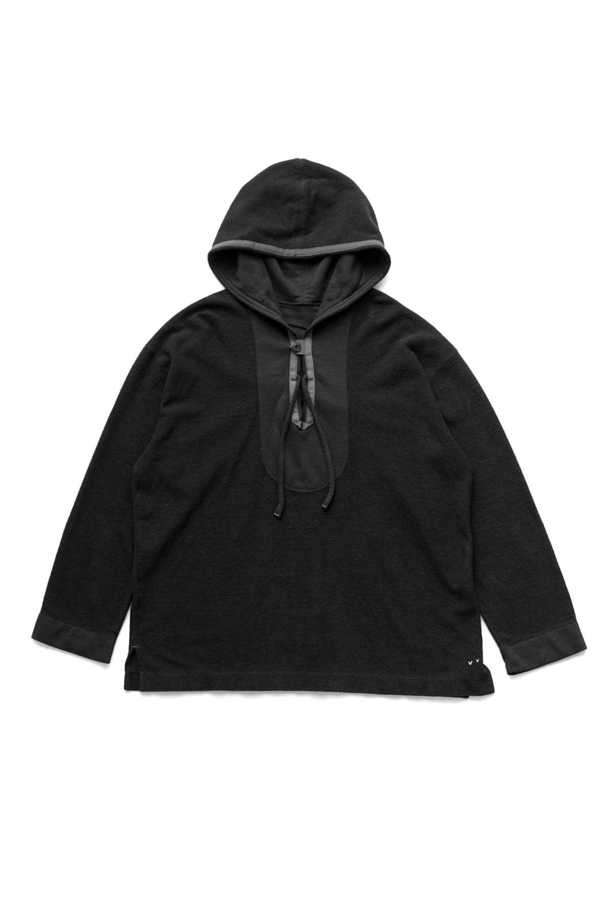 Porter Classic - SUMMER PILE PARKA - BLACK