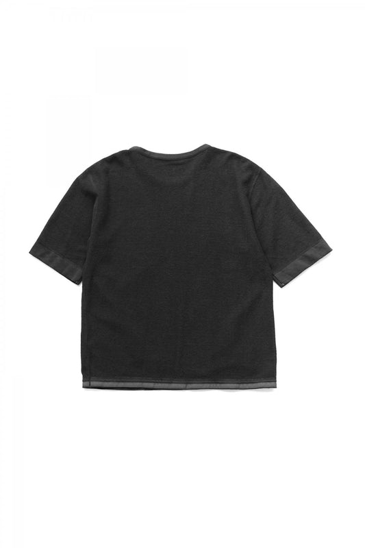 Porter Classic - SUMMER PILE T-SHIRT - BLACK