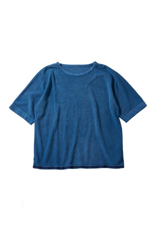 Porter Classic - SUMMER PILE T-SHIRT - BLUE