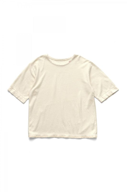 Porter Classic - SUMMER PILE T-SHIRT - WHITE