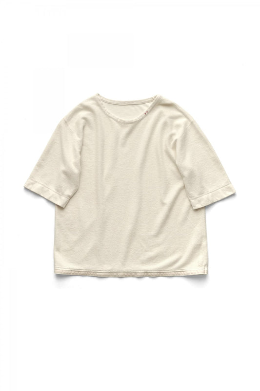 Porter Classic - SUMMER PILE T-SHIRT - WHITE