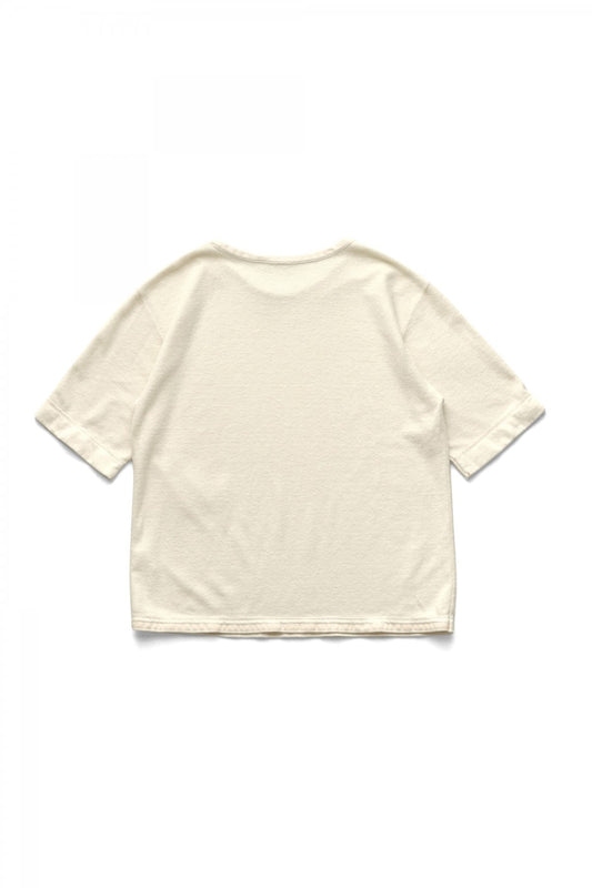 Porter Classic - SUMMER PILE T-SHIRT - WHITE