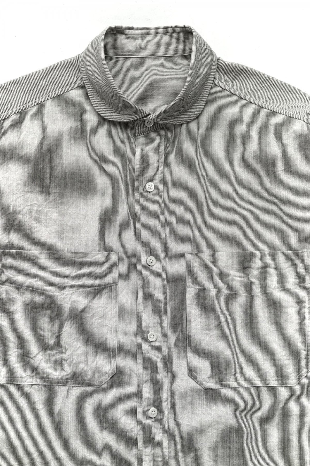 Porter Classic - WIDE POCKET SHIRT - SUNFLOWER STRIPE