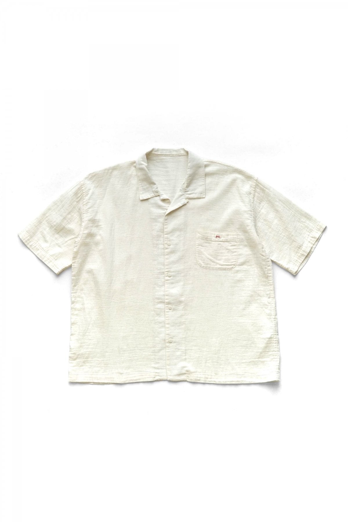 Porter Classic - GAUZE SHORT SLEEVE SHIRT - WHITE