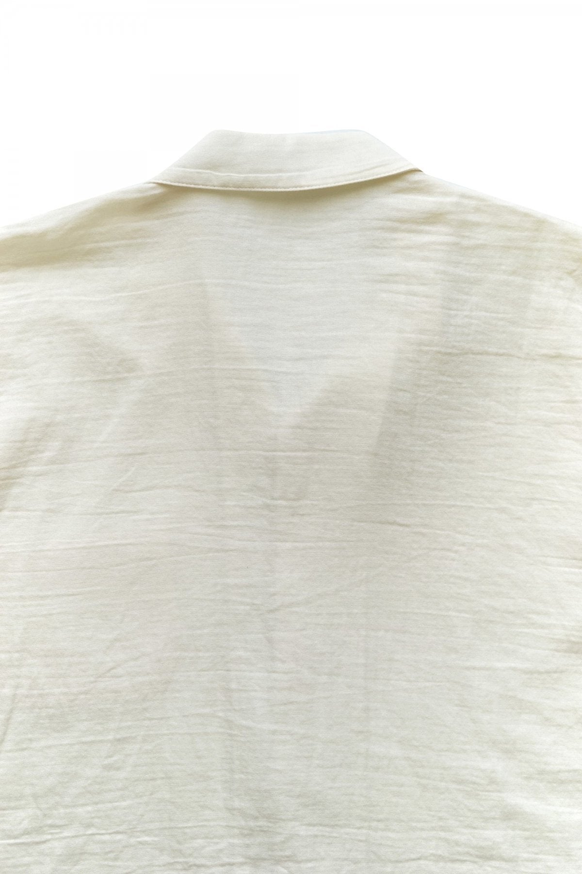 Porter Classic - GAUZE SHORT SLEEVE SHIRT - WHITE