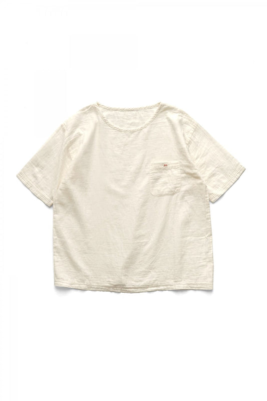 Porter Classic - GAUZE T-SHIRT - WHITE