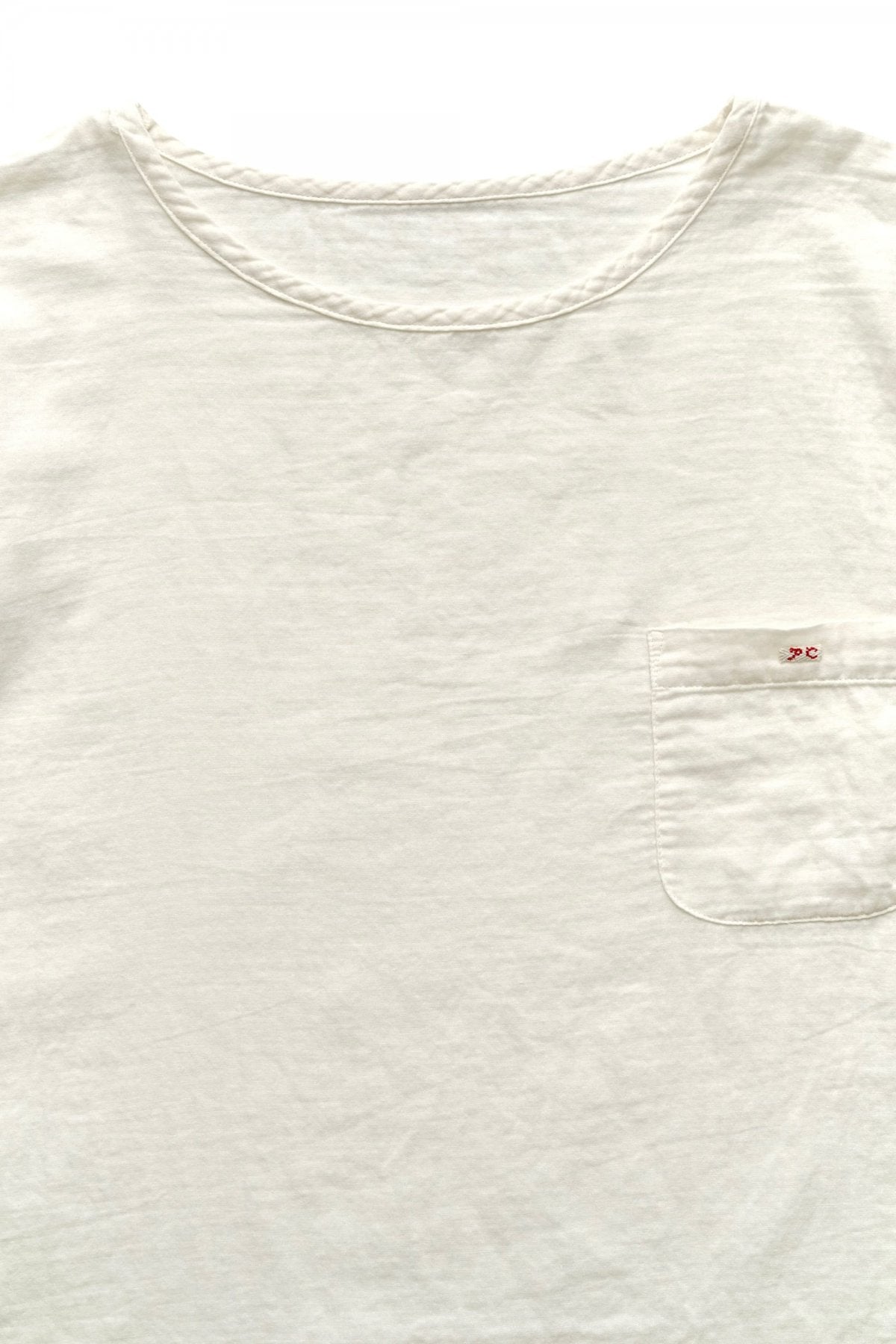 Porter Classic - GAUZE T-SHIRT - WHITE