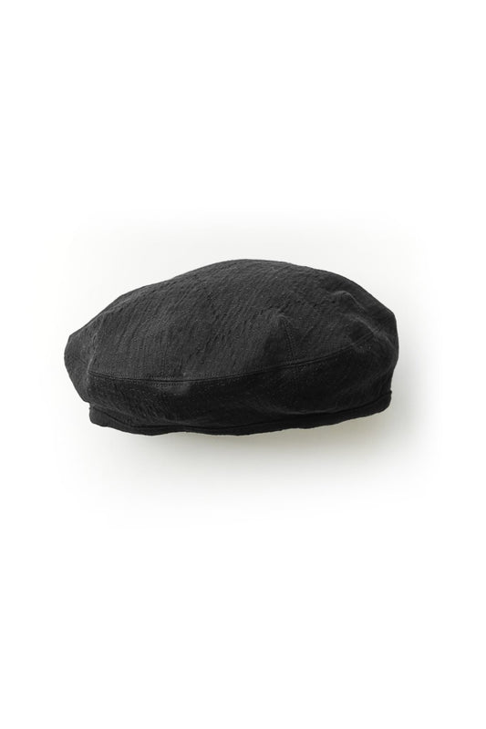 Porter Classic - SASHIKO STRETCH BERET - BLACK