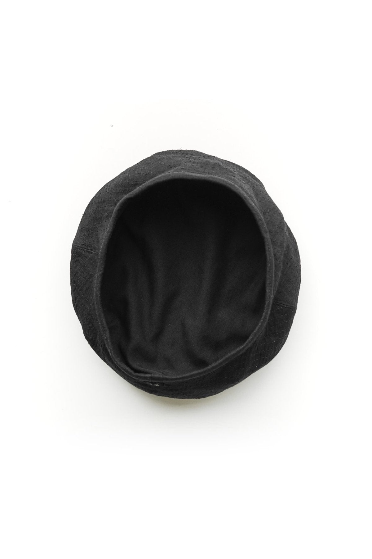 Porter Classic - SASHIKO STRETCH BERET - BLACK