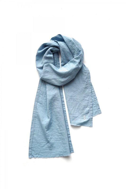 Porter Classic - GAUZE STOLE - BLUE