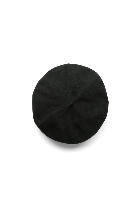 Porter Classic - H/W KNIT BERET "TRICOLORE" - BLACK