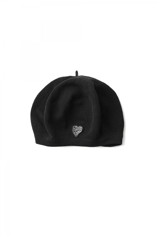 Porter Classic - H/W KNIT BERET "FILM LOVE" - BLACK