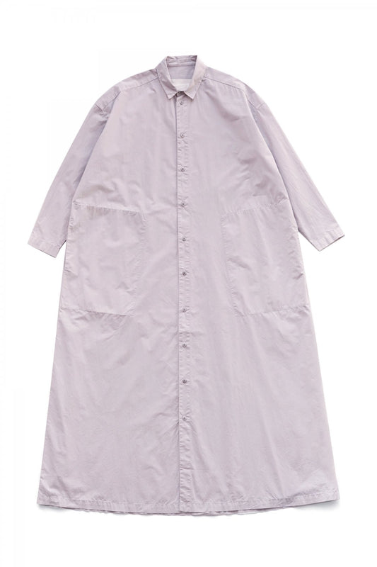 toogood - THE DRAUGHTSMAN DRESS - POPLIN - PALE SLATE