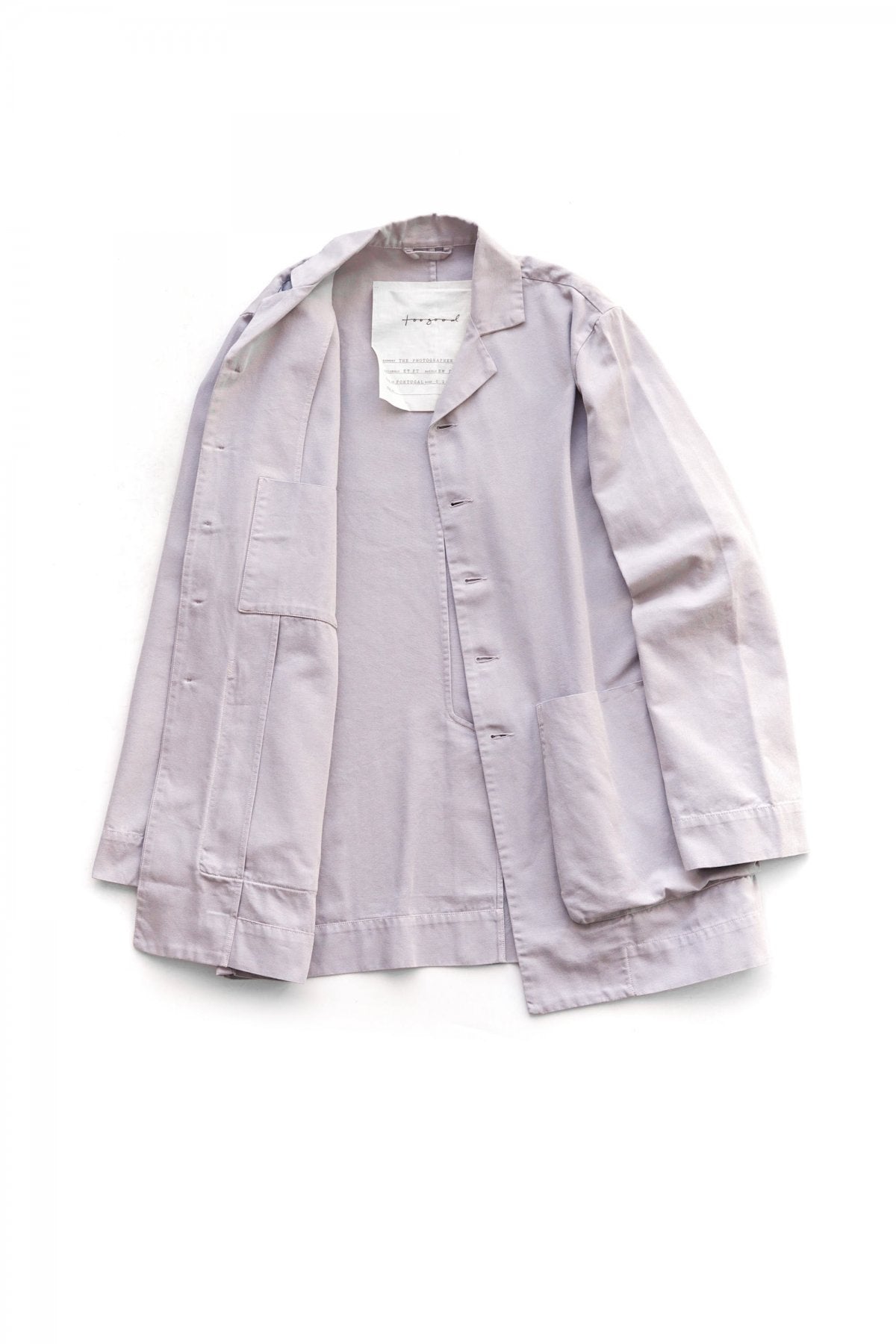 toogood - THE PHOTOGRAPHER JACKET - CANVAS - PALE SLATE