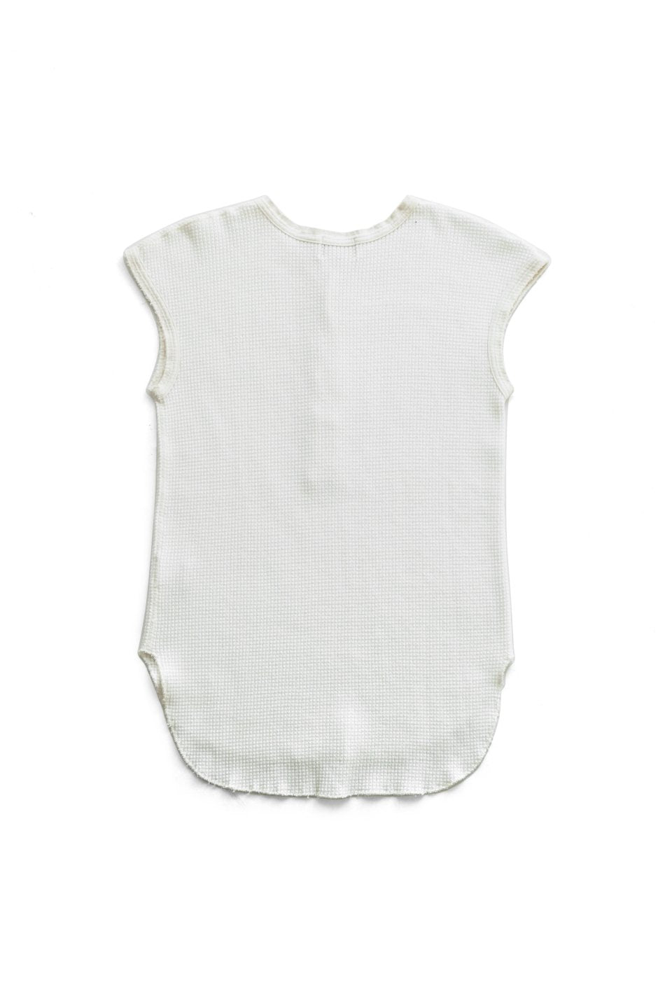 Nigel Cabourn woman - HENLEY SLEEVELESS - WHITE