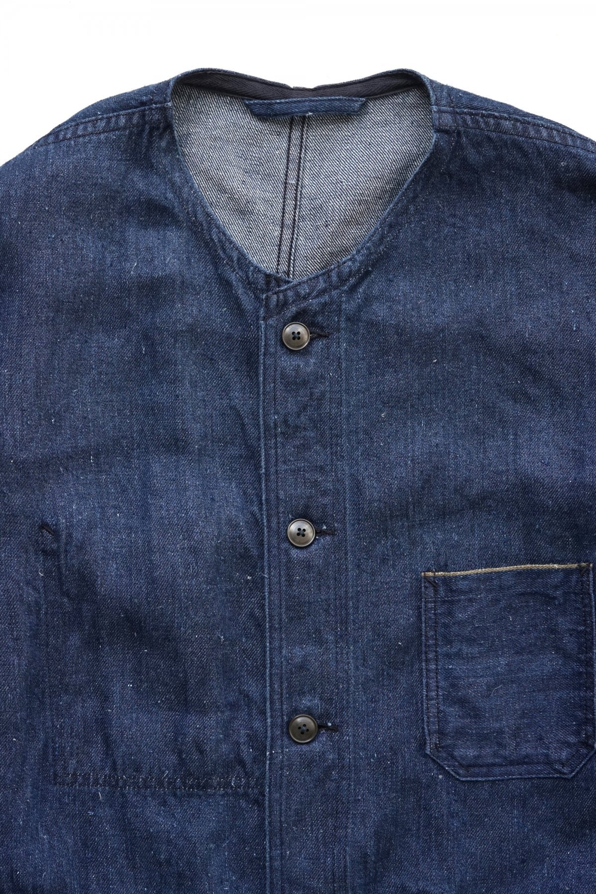 Nigel Cabourn - ENGINEER JACKET - HEMP DENIM