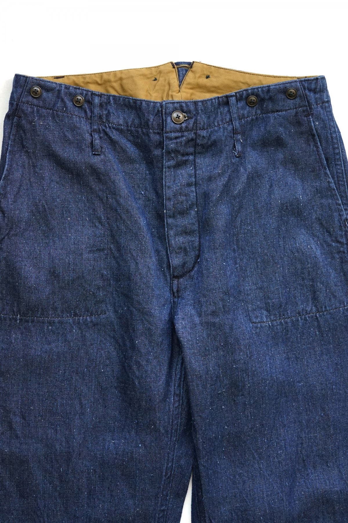 Nigel Cabourn - ENGINEER PANT - HEMP DENIM