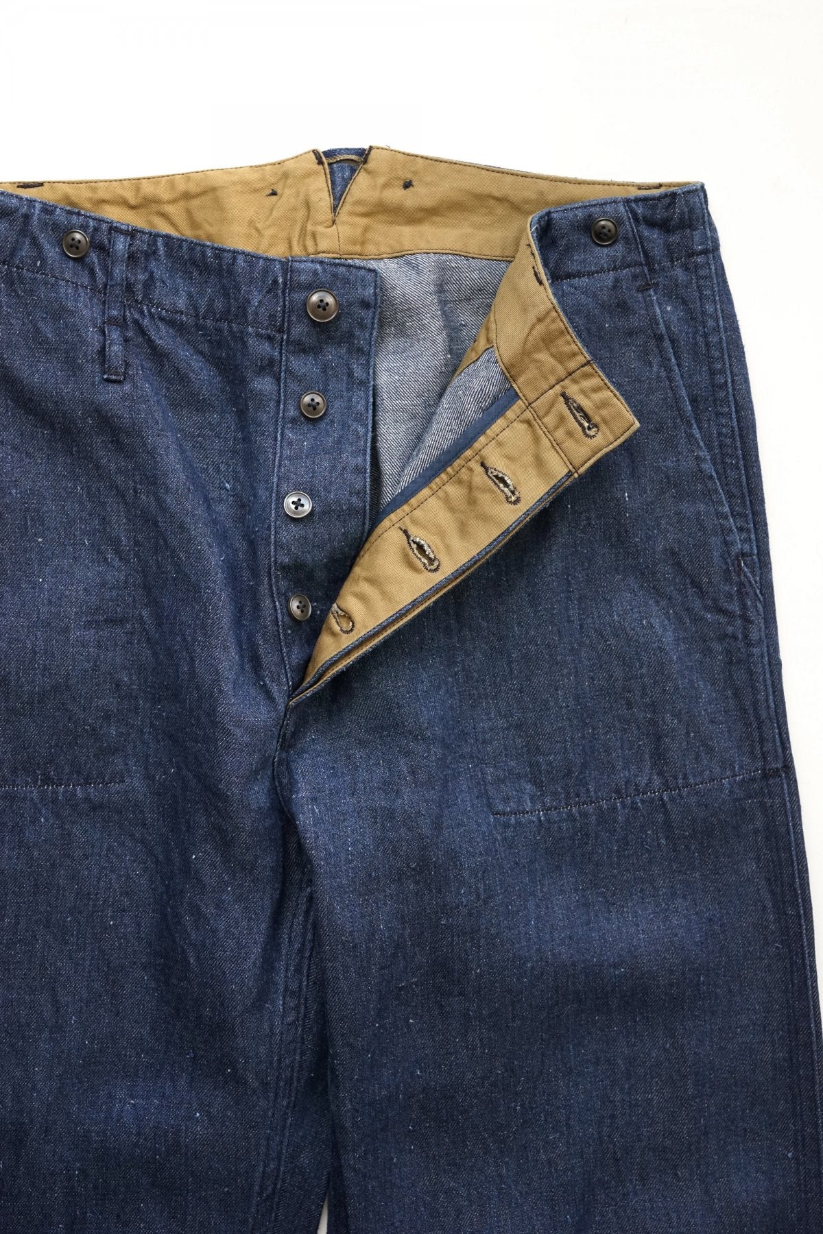 Nigel Cabourn - ENGINEER PANT - HEMP DENIM