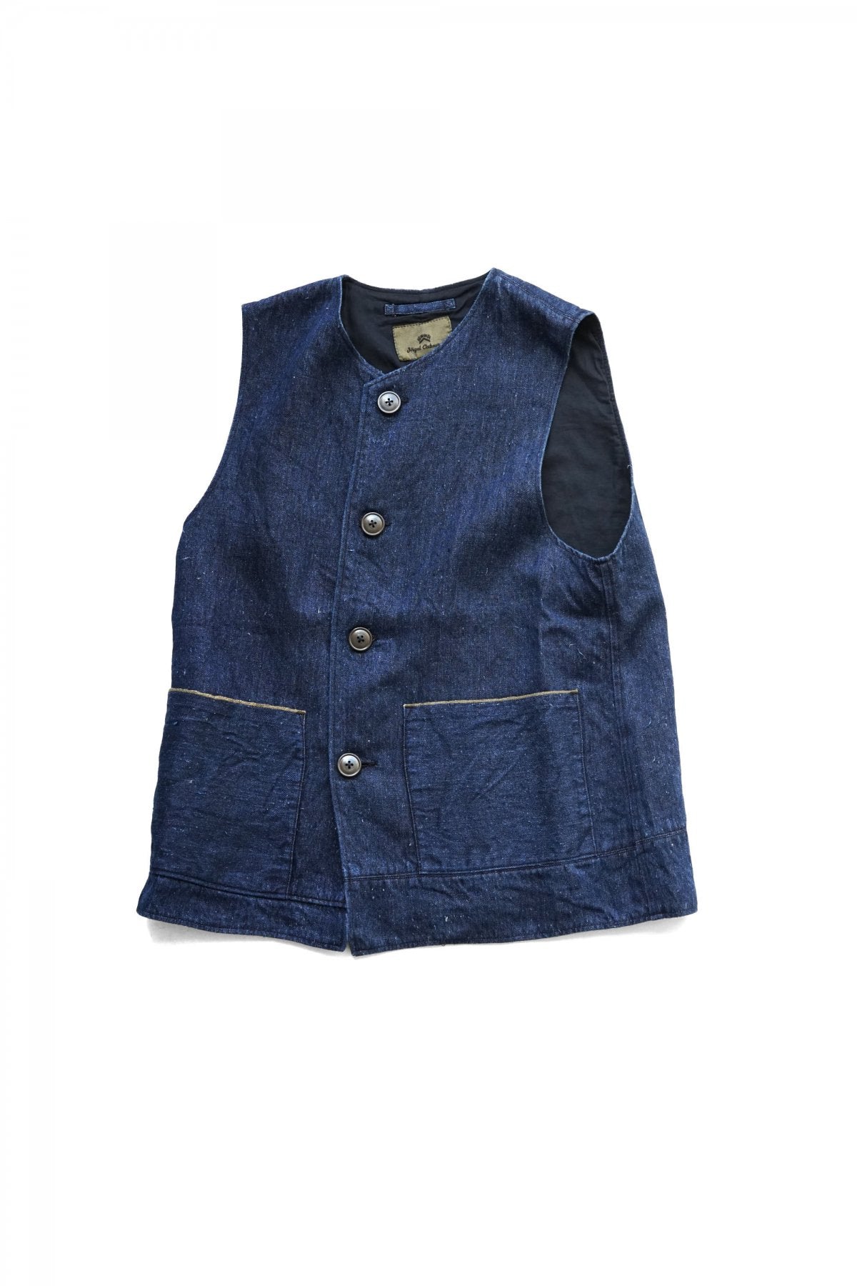 Nigel Cabourn - JERKIN VEST - HEMP DENIM