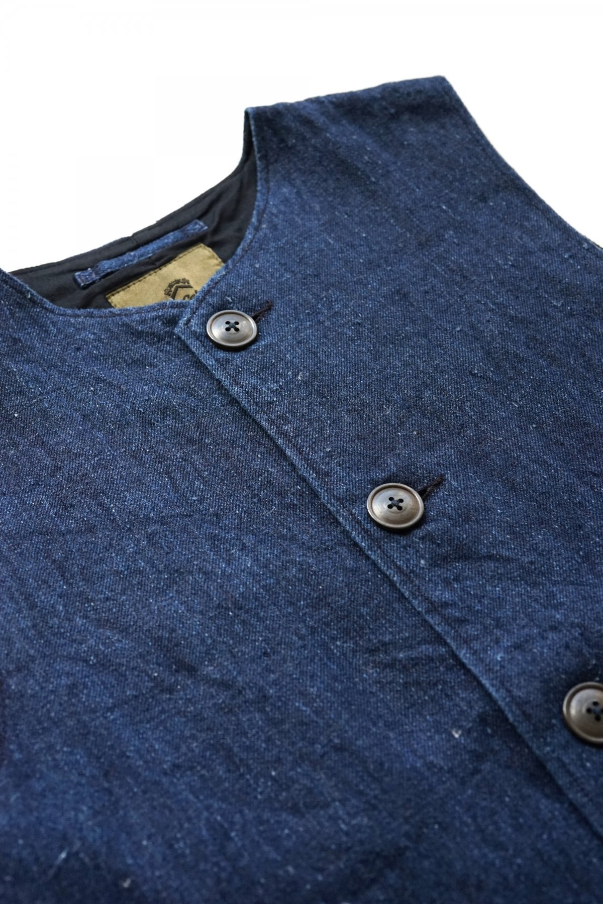 Nigel Cabourn - JERKIN VEST - HEMP DENIM