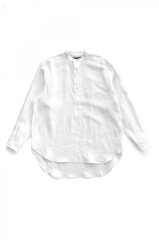 Nigel Cabourn - BRITISH ARMY PULL OVER SHIRT - WHITE