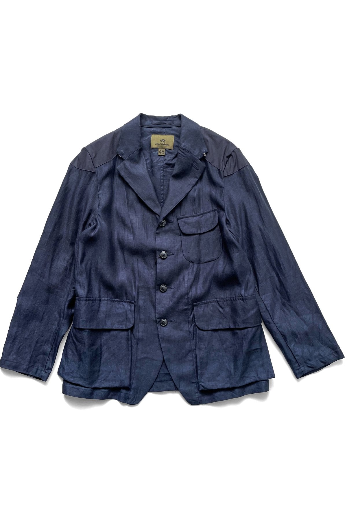 Nigel Cabourn - TENZING JACKET - LINEN TWILL NAVY