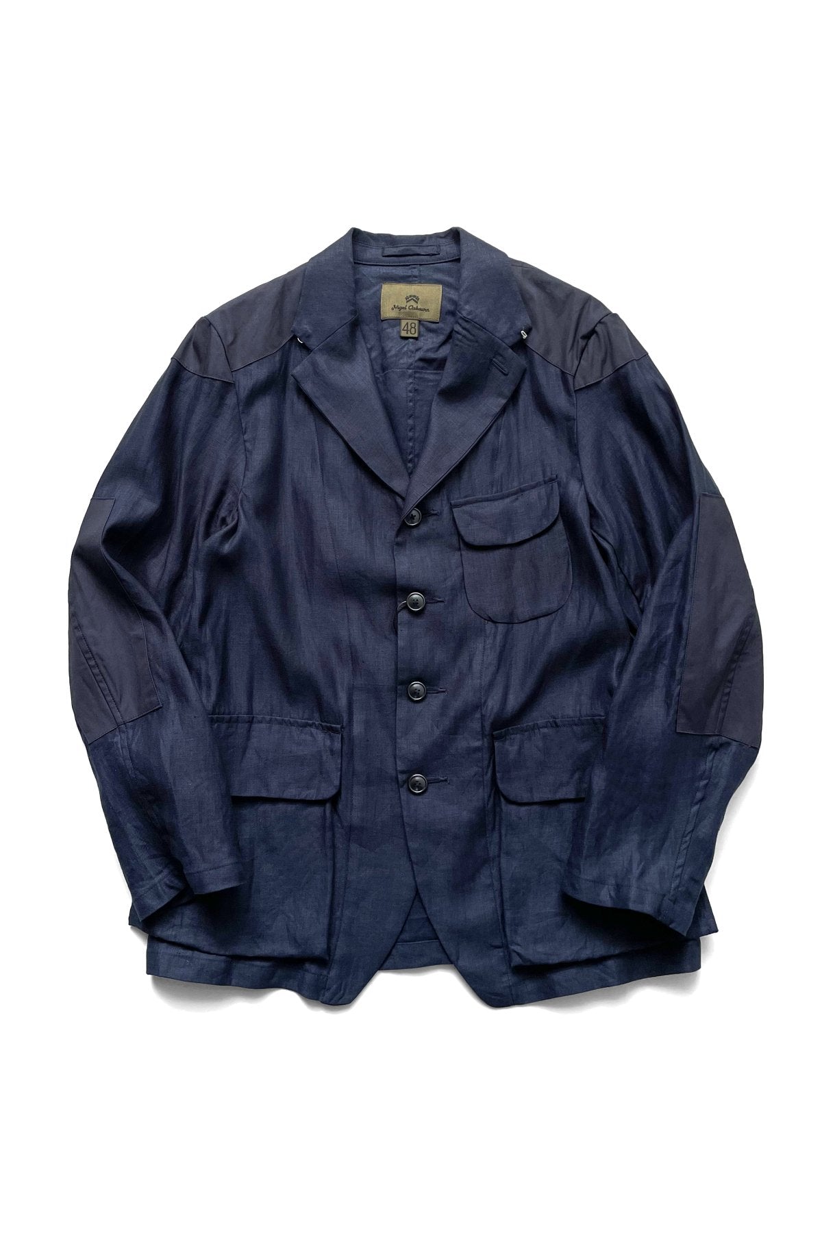 Nigel Cabourn - TENZING JACKET - LINEN TWILL NAVY