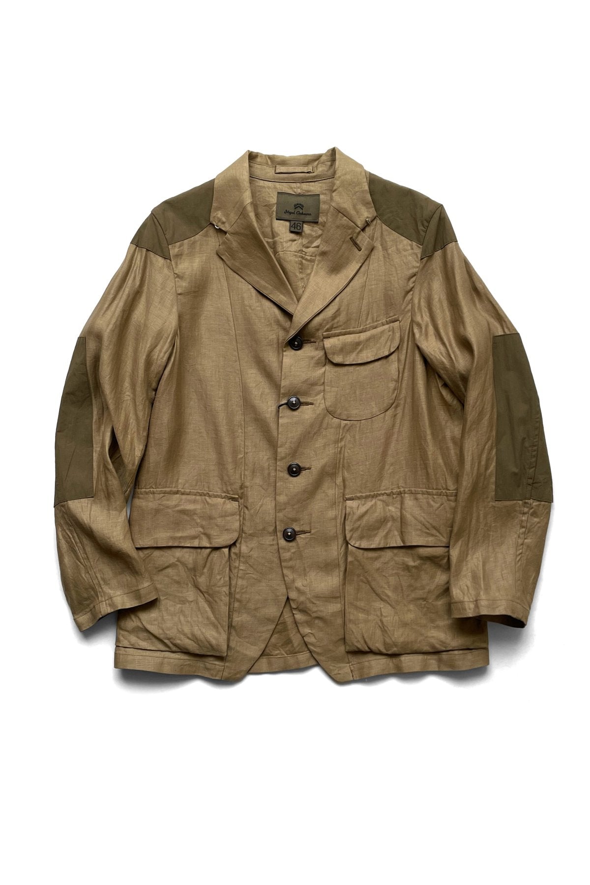 Nigel Cabourn - TENZING JACKET - LINEN TWILL KHAKI