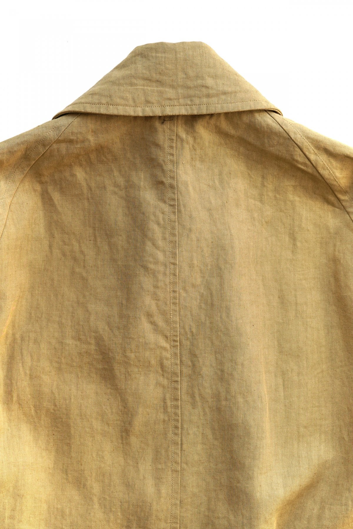 Nigel Cabourn - MOTORCYCLE COAT - LINEN - KHAKI