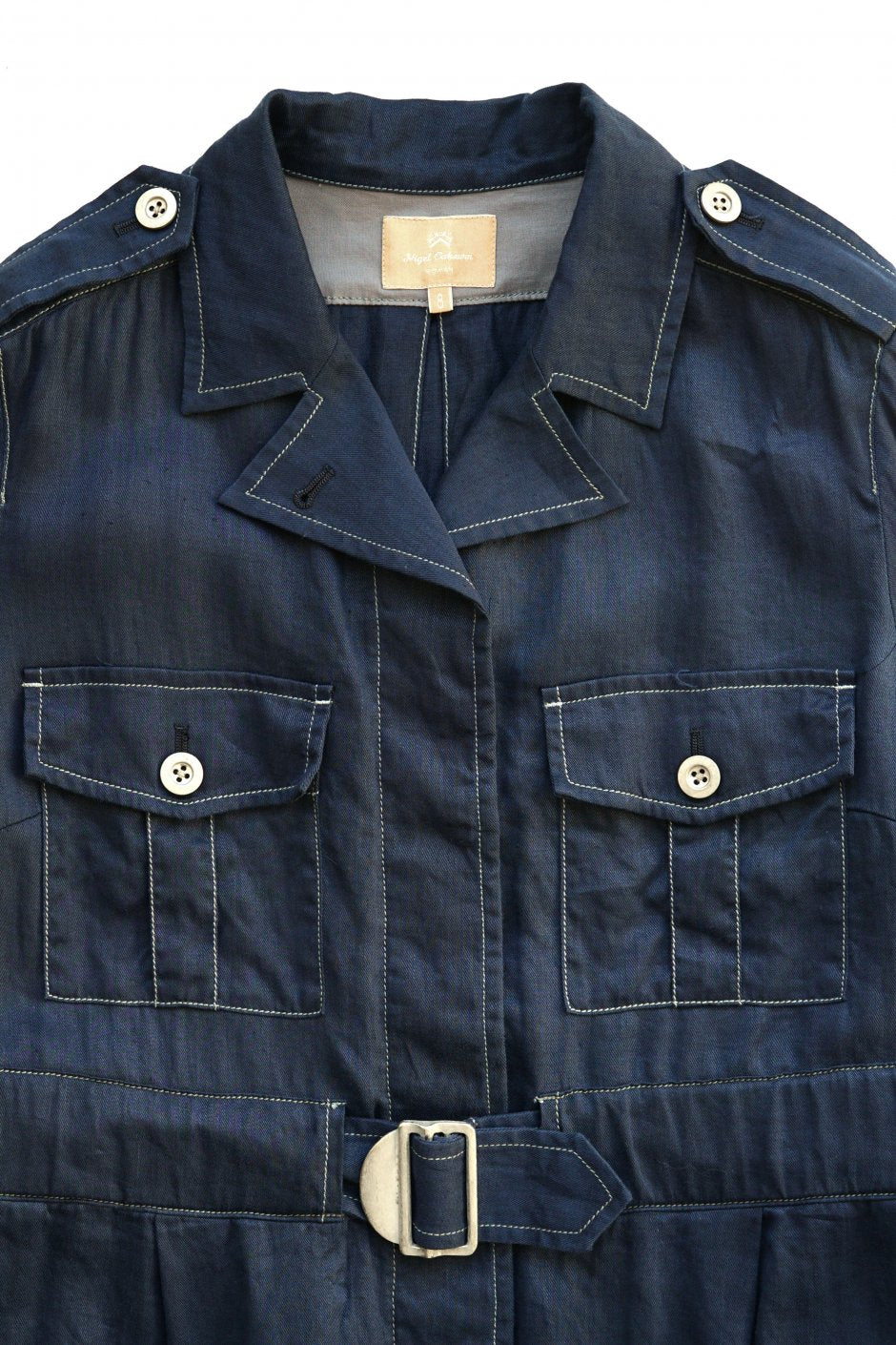 Nigel Cabourn woman - MECHANIC DRESS - NAVY