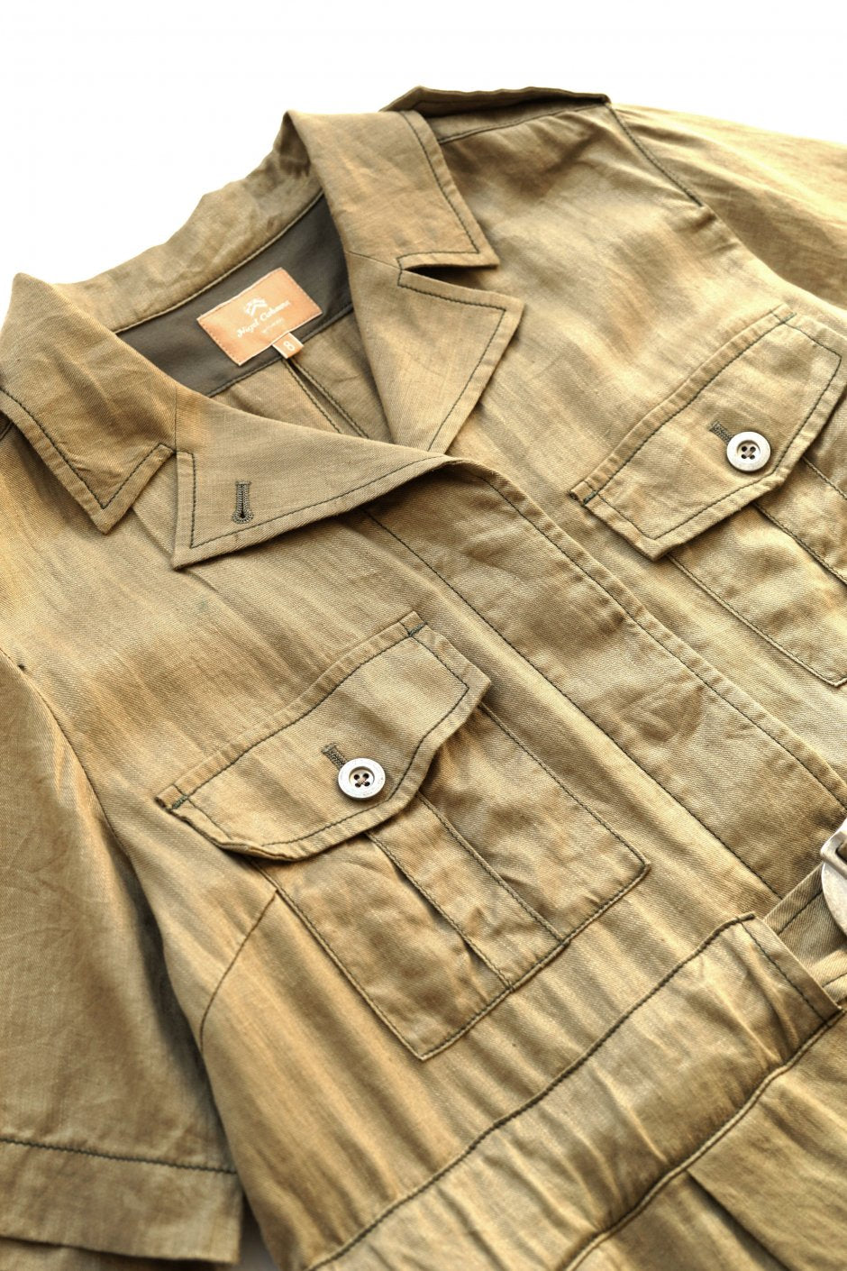 Nigel Cabourn woman - MECHANIC DRESS - KHAKI