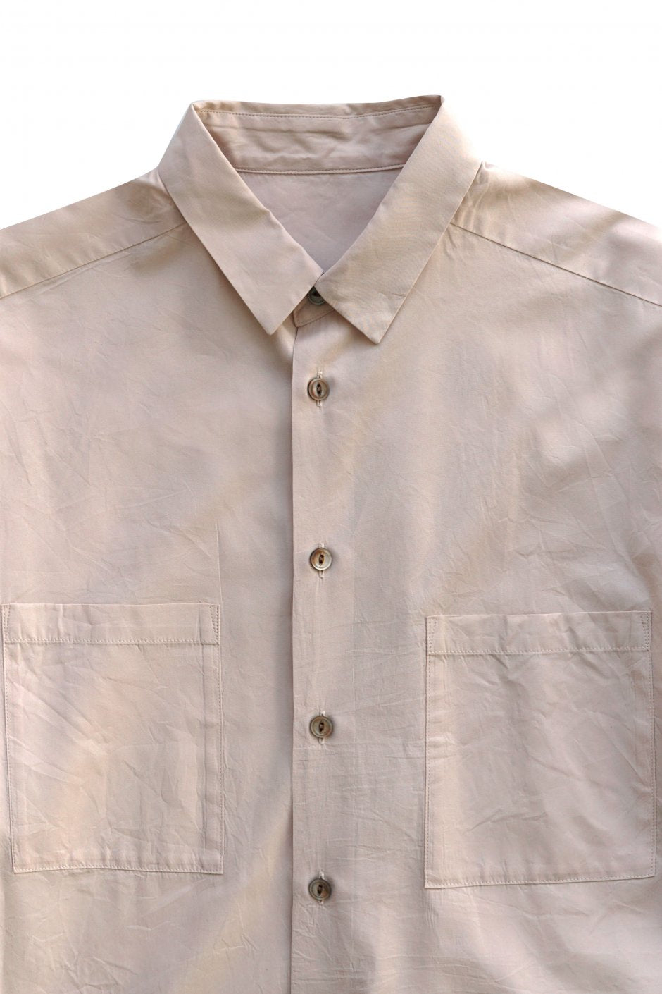 humoresque - MEN'S NEW COLLAR SHIRT LONG - SORBET