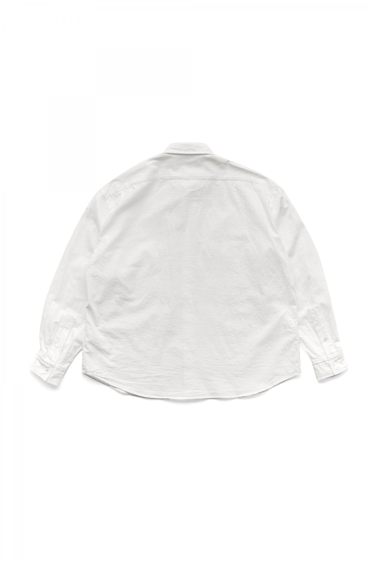 Porter Classic - ROLL UP VINTAGE COTTON SHIRT - WHITE