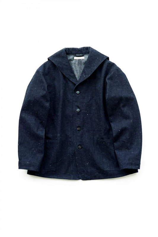 OLD JOE ★★★ - EXCLUSIVE SAILOR COLLAR CHORE JACKET - NEP INDIGO