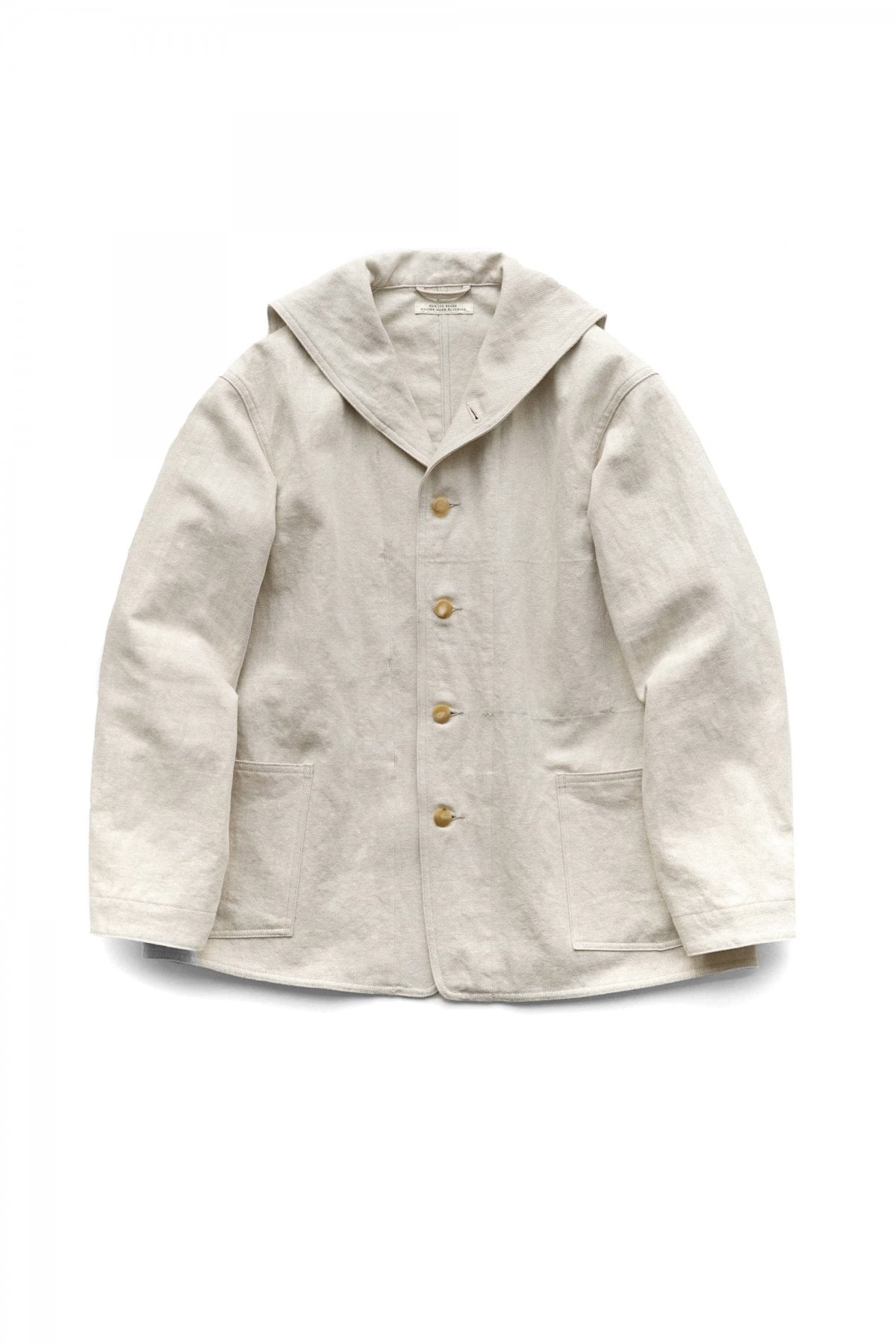 OLD JOE ★★★ - EXCLUSIVE SAILOR COLLAR CHORE JACKET - NATURAL