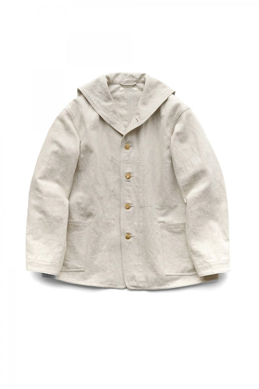 OLD JOE ★★★ - EXCLUSIVE SAILOR COLLAR CHORE JACKET - NATURAL