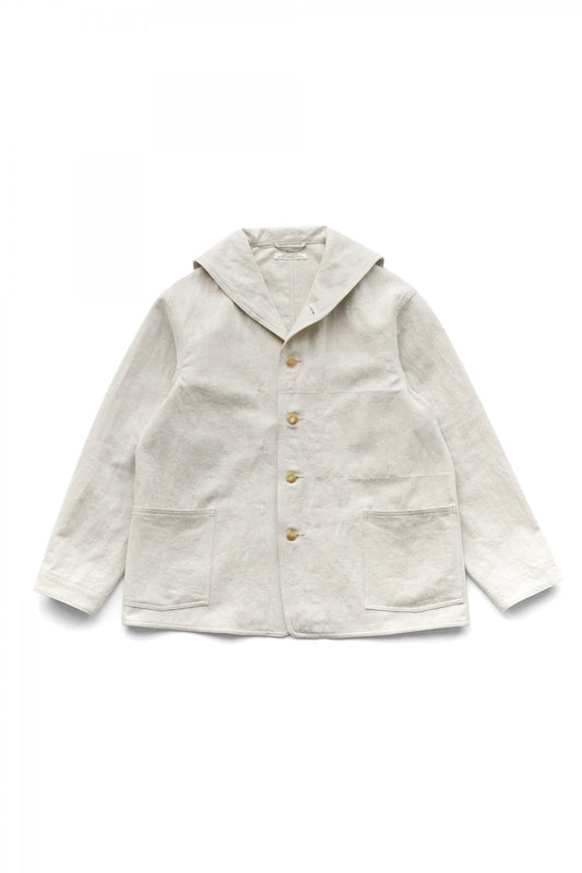 OLD JOE ★★★ - EXCLUSIVE SAILOR COLLAR CHORE JACKET - NATURAL