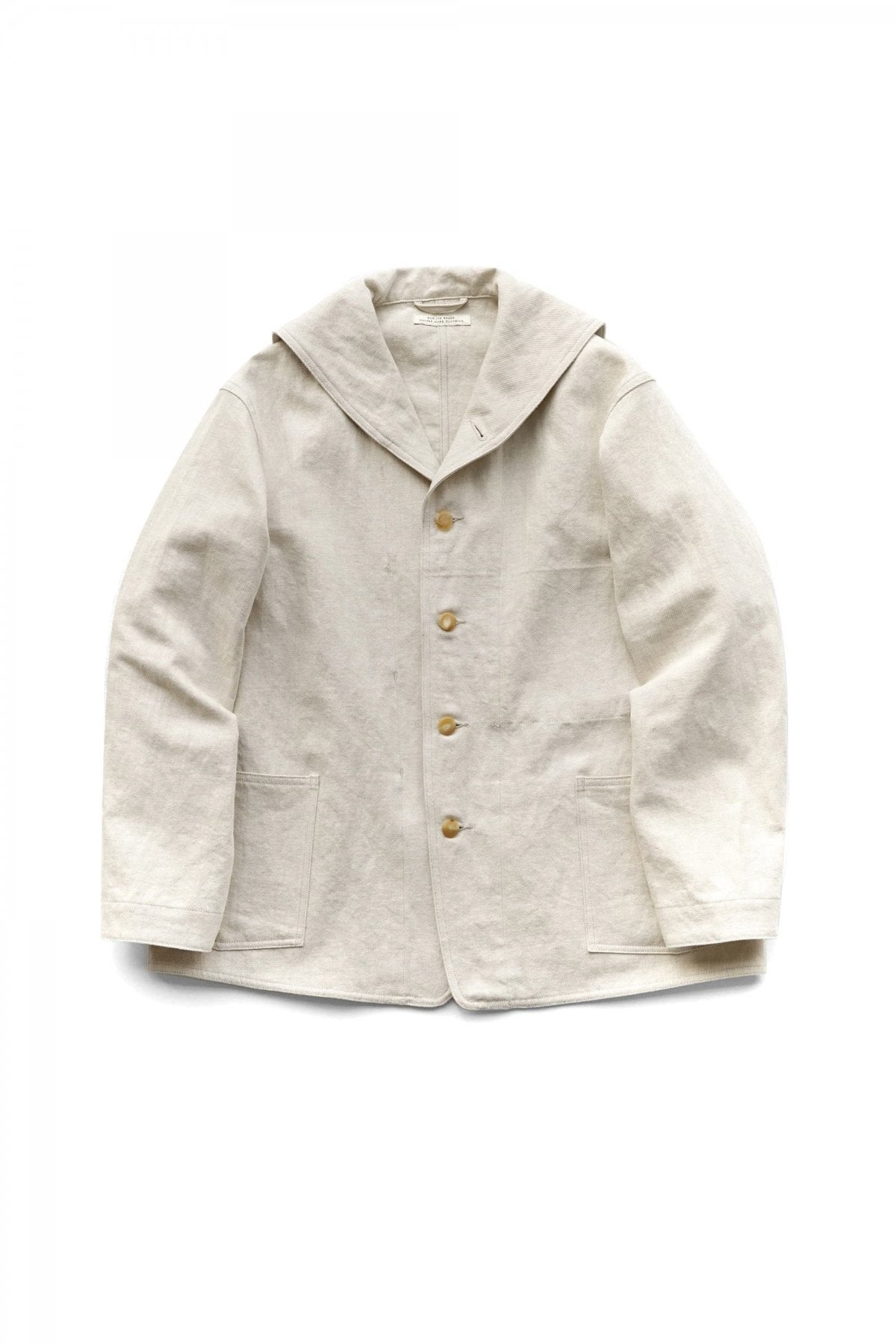 OLD JOE ★★★ - EXCLUSIVE SAILOR COLLAR CHORE JACKET - NATURAL