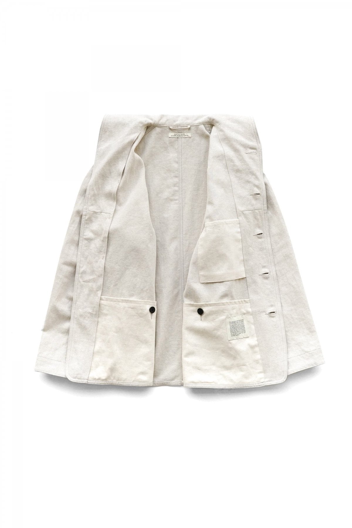 OLD JOE ★★★ - EXCLUSIVE SAILOR COLLAR CHORE JACKET - NATURAL