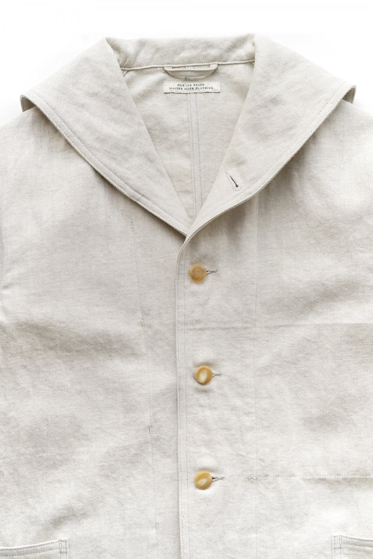 OLD JOE ★★★ - EXCLUSIVE SAILOR COLLAR CHORE JACKET - NATURAL