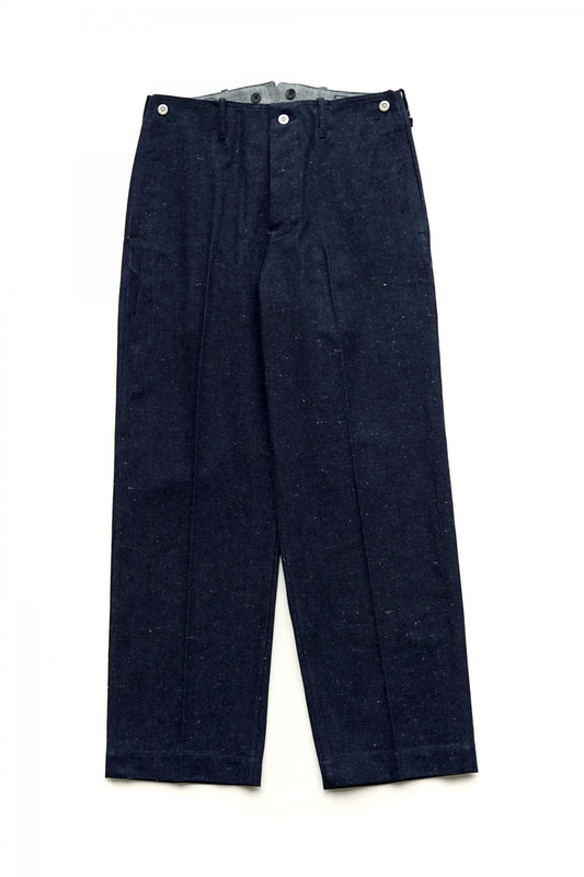 OLD JOE ★★★ - EXCLUSIVE BUCKLE BACK SAILOR TROUSER - NEP INDIGO